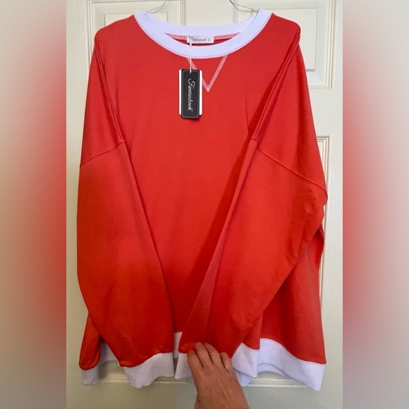 NWT- UNISEX🔥 ORANGE 
🔥SWEATSHIRT🔥S-XXL - Picture 3 of 9